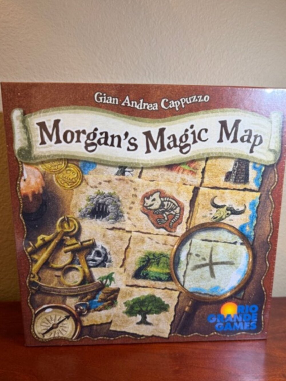 Morgan’s Magic Map Board Game NEW Sealed Rio Grande 2-4 Player Strategy